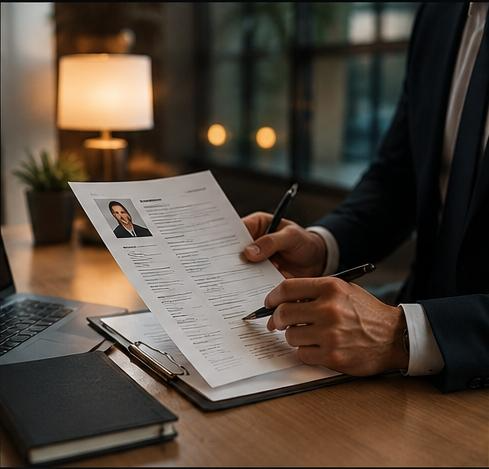 Analyse d'un CV en entrevue de recrutement